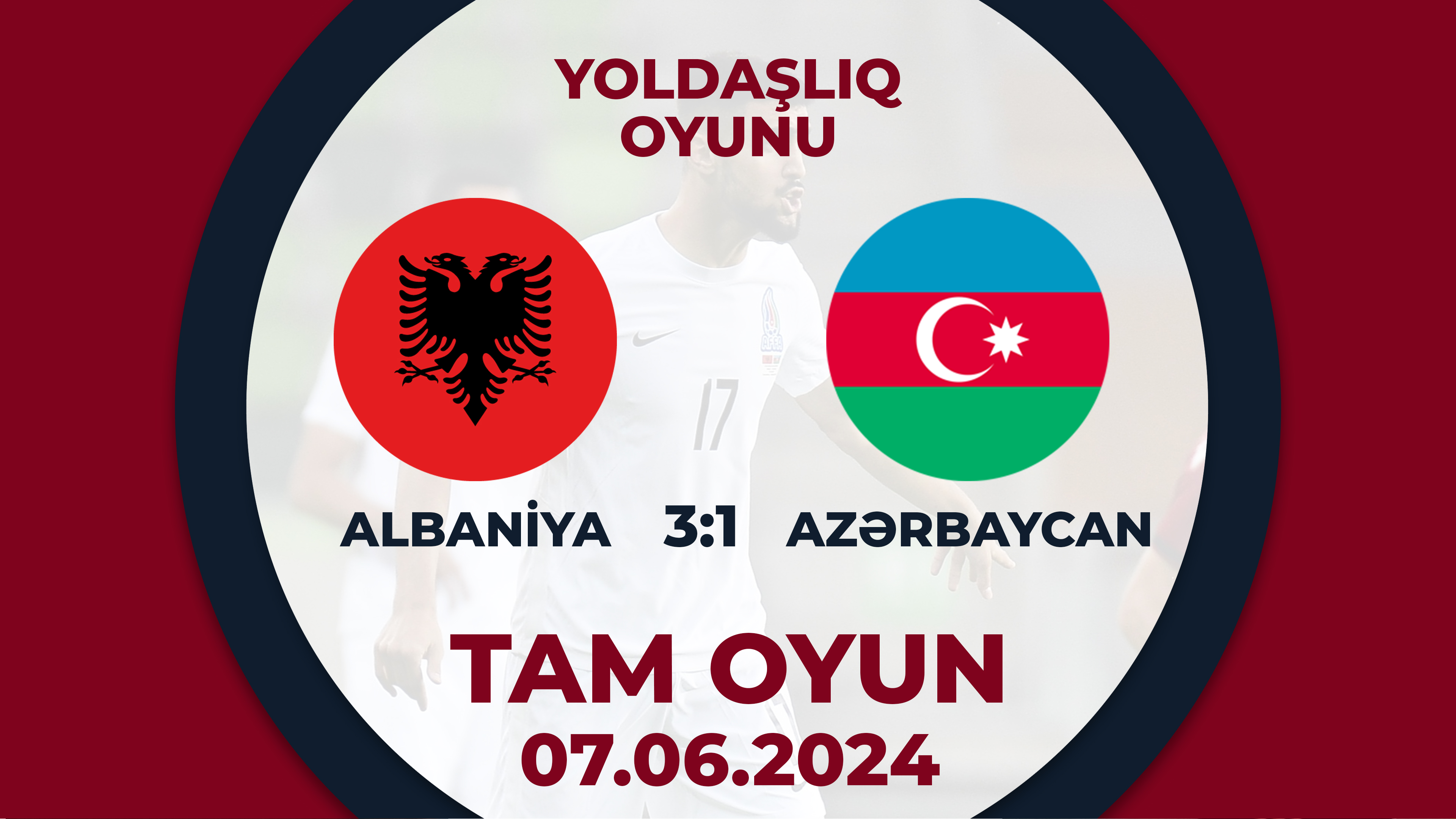 Albaniya 3:1 Azərbaycan | Yoldaşlıq oyunu | TAM OYUN