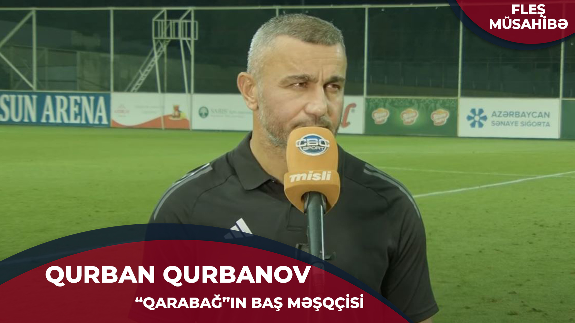 Qurban Qurbanov: “4-0 qalib gəlsək də oyunumuzdan tam razı qalmadım” | FLEŞ MÜSAHİBƏ