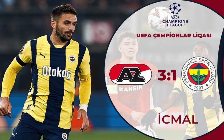 AZ Alkmaar 3:1 Fənərbağça | UEFA Avropa Liqası | İCMAL