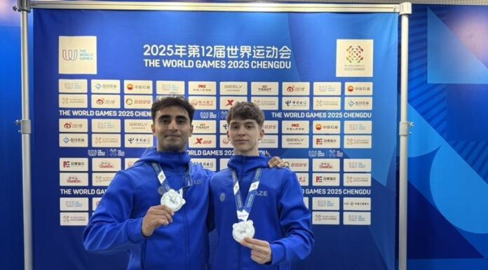 Dünya Oyunları: Azərbaycan yığması yarışda ikinci medalı aktivinə yazdı