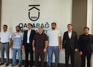 Olimpiya çempionları Qarabağa səfər edib