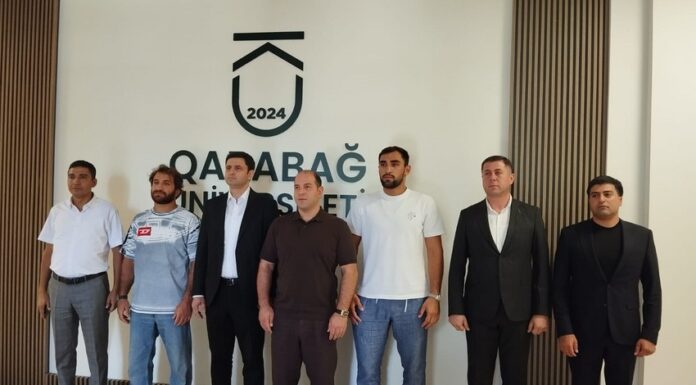 Olimpiya çempionları Qarabağa səfər edib