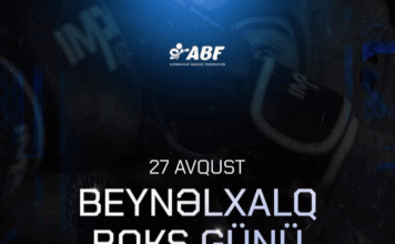 27 avqust – beynəlxalq boks günüdür