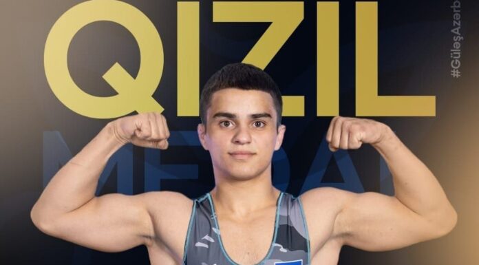 U-20 dünya çempionatı: Güləşçimiz qızıl medal qazandı