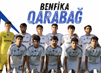 “Qarabağ” UEFA Gənclər Liqasında “Benfika”ya böyük hesabla məğlub olub