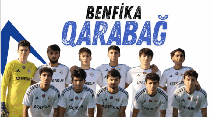 “Qarabağ” UEFA Gənclər Liqasında “Benfika”ya böyük hesabla məğlub olub