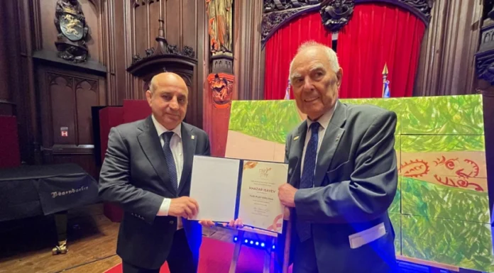 Azərbaycan Ədalətli Oyunlar Hərəkatının sədrinə Belçikada diplom verilib