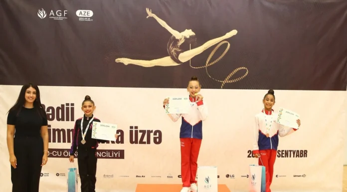Bədii gimnastika üzrə Azərbaycan birinciliyində ilk günün qalibləri müəyyənləşib