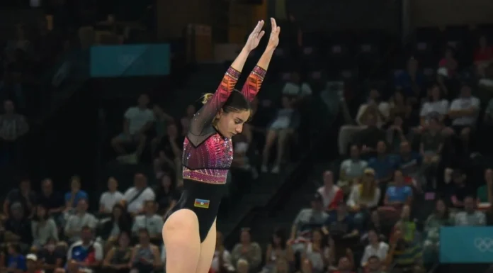 Azərbaycan gimnastı Almaniyada dünya rekordunu yeniləyib