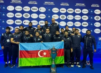 Millimiz Güləş üzrə Dünya Çempionatında ikinci olub