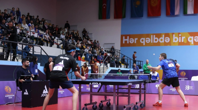 III MDB Oyunları: Azərbaycanın stolüstü tennisçisi gümüş medal qazanıb
