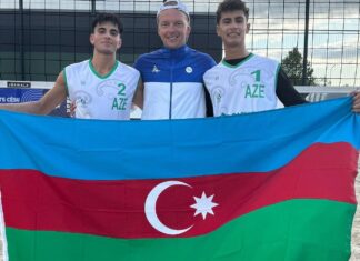 Çimərlik voleybolu üzrə millimiz Avropa çempionatının əsas mərhələsində
