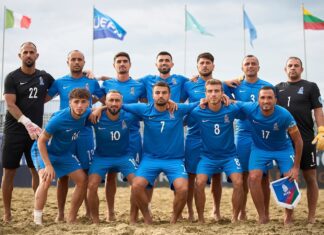 Çimərlik futbolu millimiz Avroliqada üçüncü oldu
