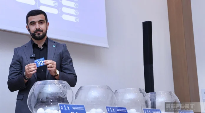 Azərbaycan Kuboku: Yeni mövsümün püşkatma mərasimi keçirilib