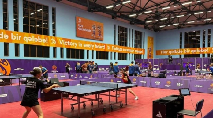 III MDB Oyunları: Stolüstü tennis üzrə komandalarımız finala yüksəldi