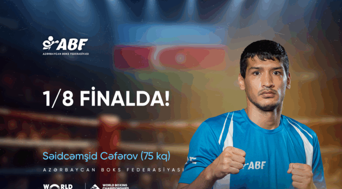 Boks üzrə dünya çempionatında daha bir idmançımız mərhələ adladı