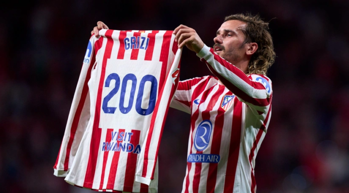 Qrizmann “Atletiko”da 200 qol səddinə çatan ilk futbolçu olub
