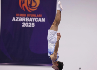 III MDB Oyunları: Gimnastımız qızıl medal qazanıb