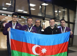 Avropa çempionatında gümüş medal qazanan şahmatçılar Vətənə qayıdıb