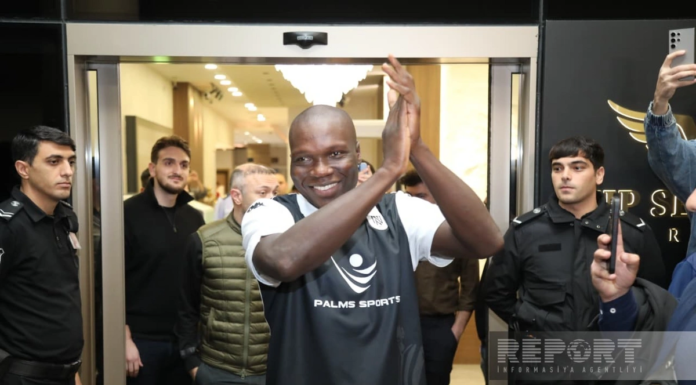“Neftçi”nin yeni transferi Vensan Abubakar Bakıya gəlib