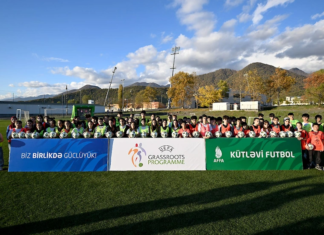 Qəbələ şəhərində kütləvi futbol festivalı təşkil olunub