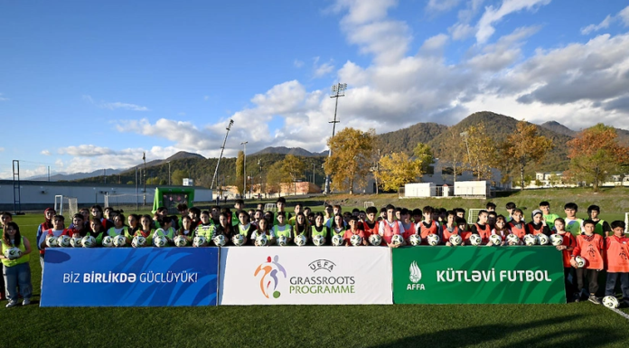Qəbələ şəhərində kütləvi futbol festivalı təşkil olunub