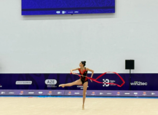III MDB Oyunları: Bədii gimnastika üzrə milli bürünc medal qazandı