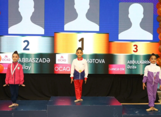 Qəbələdə bədii gimnastika üzrə “Grace of Nature” turniri reallaşıb