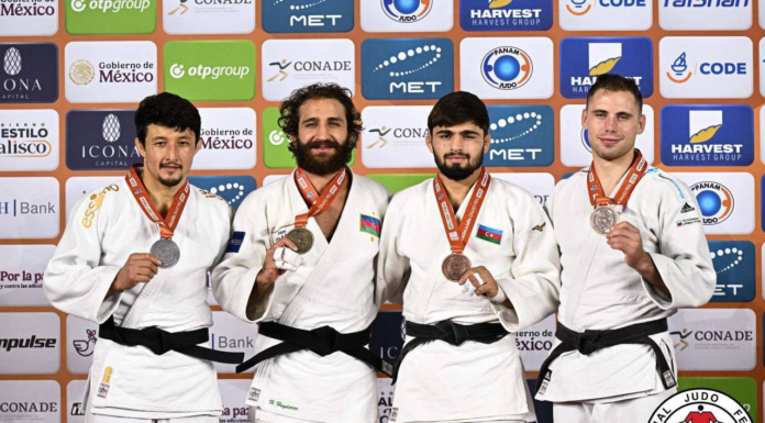 Cüdoçularımız Meksika Qran-prisində 9 medal qazandı