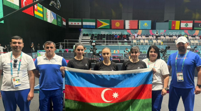 Stolüstü tennis millimiz İslamiadada finalın bir addımlığında