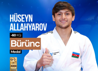 Cüdoçumuz Qran-Pri turnirində bürünc medal qazanıb