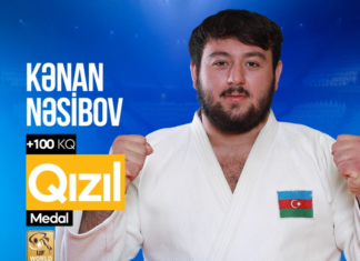 Cüdoçumuz Xorvatiyadakı turnirdə qızıl medal qazanıb