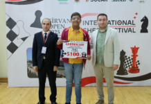 “Shirvan Open 2025” beynəlxalq şahmat festivalının qalibləri müəyyənləşib