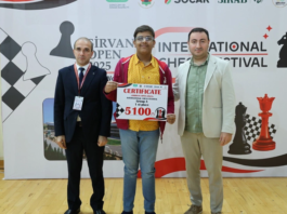 “Shirvan Open 2025” beynəlxalq şahmat festivalının qalibləri müəyyənləşib