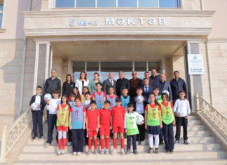 Naxçıvanda “Məktəblərdə Futbol Dərsi” layihəsinə start verilib
