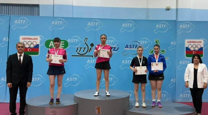 Stolüstü tennis üzrə Azərbaycan Kubokuna yekun vurulub