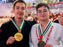 Azərbaycan ciu-citsuçuları iki qızıl medal qazandı