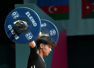 Azərbaycan ağırlıqqaldıranı İslamiadada üç medal əldə etdi