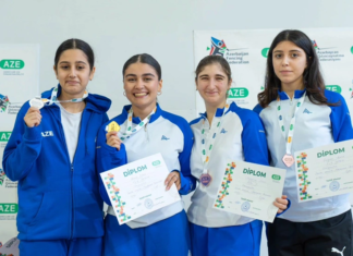 Qılıncoynatma üzrə Azərbaycan birinciliyinə yekun vurulub