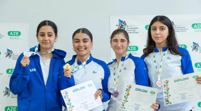 Qılıncoynatma üzrə Azərbaycan birinciliyinə yekun vurulub