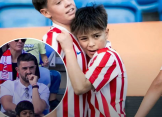 David Vilyanın oğlu “Atletiko”nun heyətində debüt edib