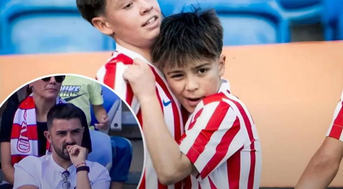 David Vilyanın oğlu “Atletiko”nun heyətində debüt edib
