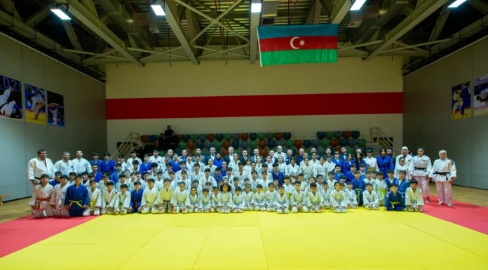 Gəncə İdman Sarayında yeni cüdo zalı fəaliyyətə başlayıb