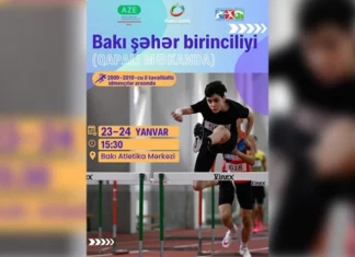 Yeniyetmə atletlər arasında Bakı şəhər birinciliyi keçiriləcək