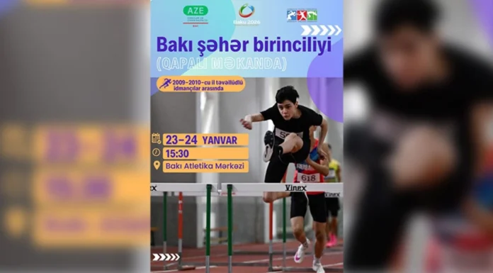 Yeniyetmə atletlər arasında Bakı şəhər birinciliyi keçiriləcək