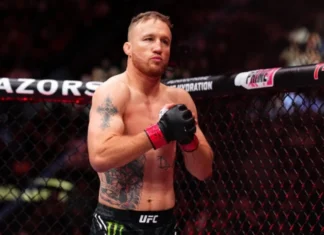 Qetji yüngül çəkidə UFC-nin müvəqqəti çempionluq kəmərini qazanıb