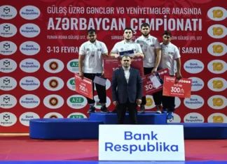 Azərbaycan çempionatı: Sərbəst güləşdə ilk medalçılar müəyyənləşib