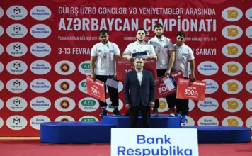 Azərbaycan çempionatı: Sərbəst güləşdə ilk medalçılar müəyyənləşib