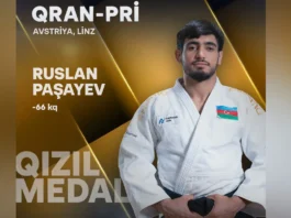 Ruslan Paşayev Avstriyadakı “Qran-pri”nin qalibi olub