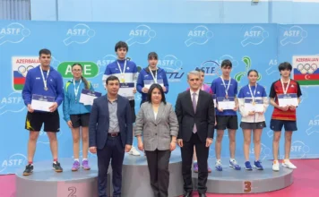 Stolüstü tennis üzrə Azərbaycan çempionatının qalibləri müəyyənləşib